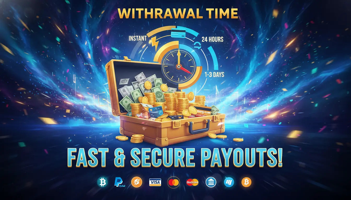 Udbetalingstid hos Bizzo casino