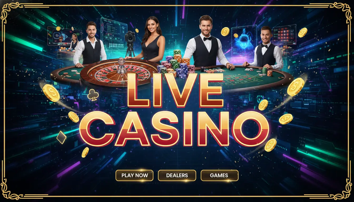 Live casino på Bizzo casino